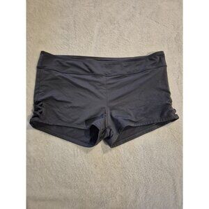 Womens Gray Swimsuit Bottoms, Xl